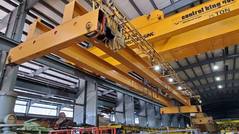 15 Ton, Kone, 39' 4" Span, 20' lift, class D, pendant, VFD bridge/trolley, 2002, #2092 - Image 1