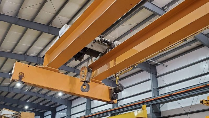 15 Ton, Kone, 39' 4" Span, 20' lift, class D, pendant, VFD bridge/trolley, 2002, #2092 - Image 4