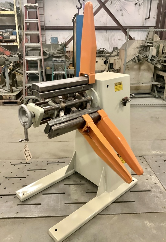 4000 lb. CWP / Egan #3R18/SMX18H, 18" W, 60" OD, 13"-17" ID,.187" T, servo feedline, 1982 - Image 4
