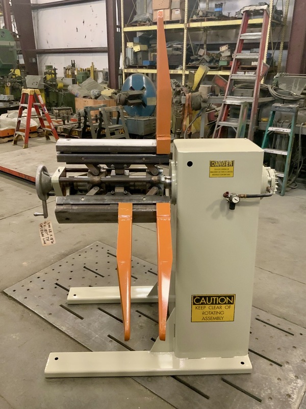 4000 lb. CWP / Egan #3R18/SMX18H, 18" W, 60" OD, 13"-17" ID,.187" T, servo feedline, 1982 - Image 6