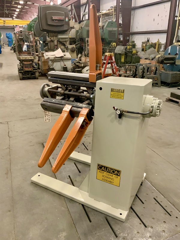 4000 lb. CWP / Egan #3R18/SMX18H, 18" W, 60" OD, 13"-17" ID,.187" T, servo feedline, 1982 - Image 7