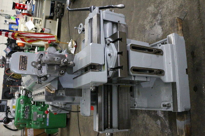 20" Rockford shaper, 22" stroke, universal t-slotted table, heavy duty vise, 7.5 HP, low hours - Image 5