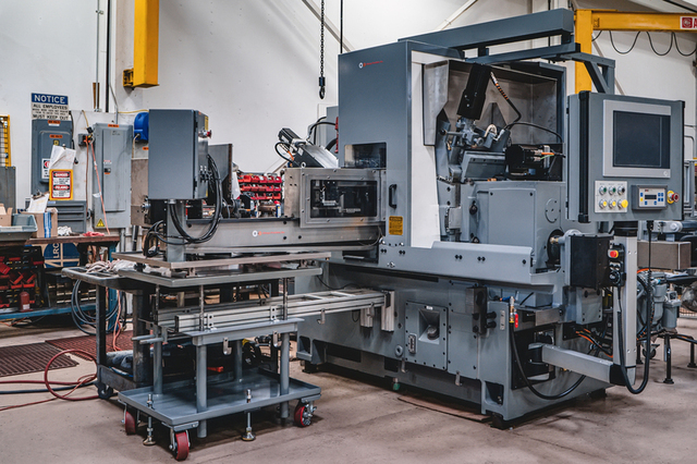 Cincinnati #220-8, up to 7-Axis CNC, 20 HP, up to 10" wheel, infeed/thrufeed - Image 1