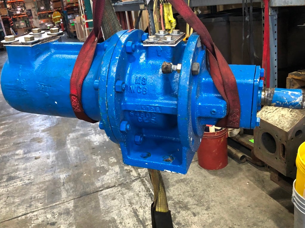 1500 psig, IMO Series #4T, rotary screw pump, 33-3000 SSU viscosity, new, unused - Image 1