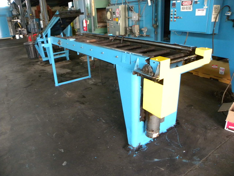 24" width x 18" height x 36" L Ipsen T-8, 2-zone internal quench furnace, 1850°F, gas fired, load & unload - Image 6