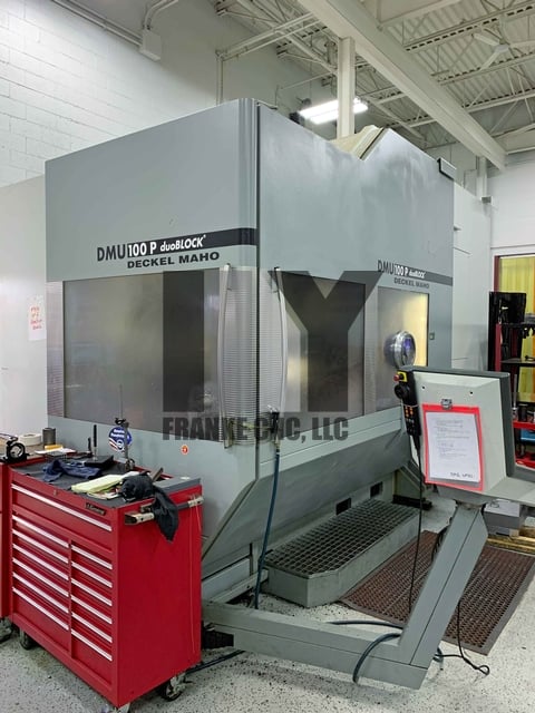 DMG, Mori Deckel Maho #DMU-100P-DuoBlock, 40 automatic tool changer, 39.4" X, 39.4" Y, 39.4" Z, 18000 RPM - Image 1