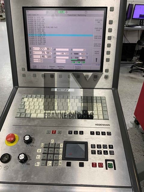 DMG, Mori Deckel Maho #DMU-100P-DuoBlock, 40 automatic tool changer, 39.4" X, 39.4" Y, 39.4" Z, 18000 RPM - Image 5
