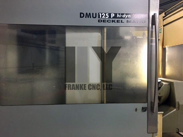 DMG, Mori Deckel Maho #DMU-125P-hi-dyn, 60 automatic tool changer, 49.2" X, 34.6" Y, 31.5" Z, 8000 RPM, 2001 - Image 5