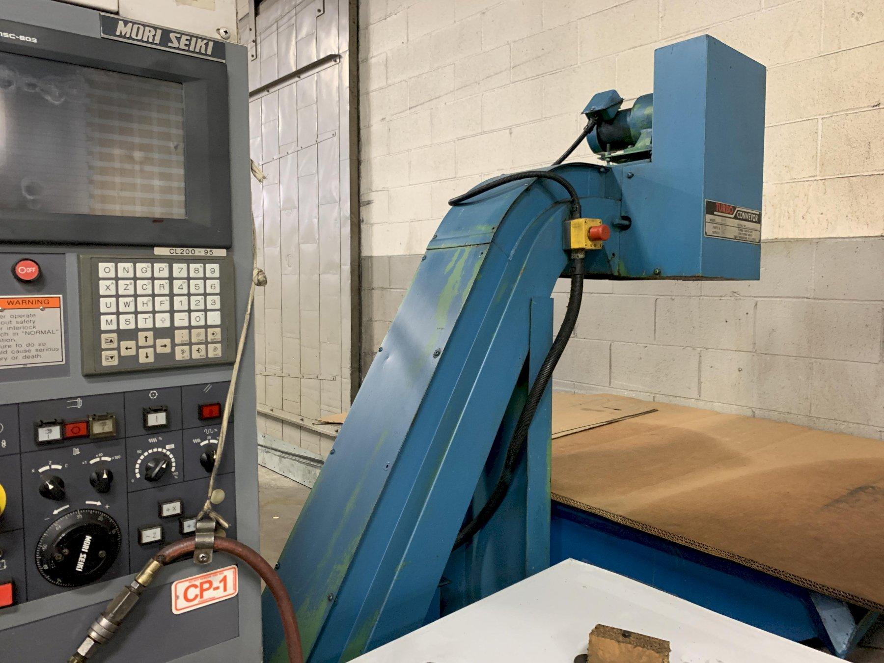Mori Seiki #CL-200A, CNC lathe w/gantry loader, MSC-803, 20.3
