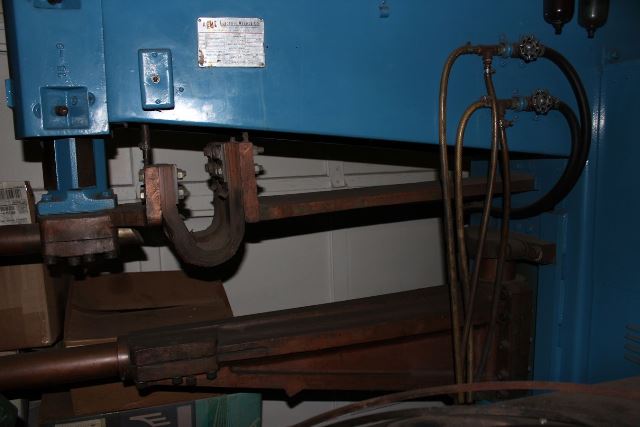 100 KVA Acme #PT1S-48-100, press type, 22500 amp, 230 V., 48" x 8" throat, S/N 14584 - Image 3