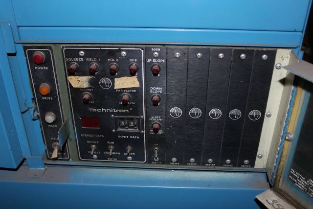 100 KVA Acme #PT1S-48-100, press type, 22500 amp, 230 V., 48" x 8" throat, S/N 14584 - Image 6