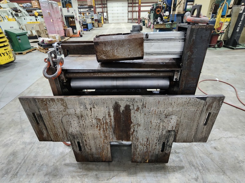 36" x .082" Perfecto #500-36, servo feed line, 10000 lbs., (7) 5" dia. roll, 2007, #11006 - Image 3