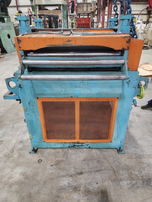 36" x .082" Perfecto #500-36, servo feed line, 10000 lbs., (7) 5" dia. roll, 2007, #11006 - Image 9