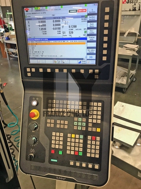 DMG, Mori Deckel Maho #DMU-50-ecoline, 30 automatic tool changer, 19.7" X, 17.7" Y, 15.7" Z, 8000 RPM, CT40 - Image 4