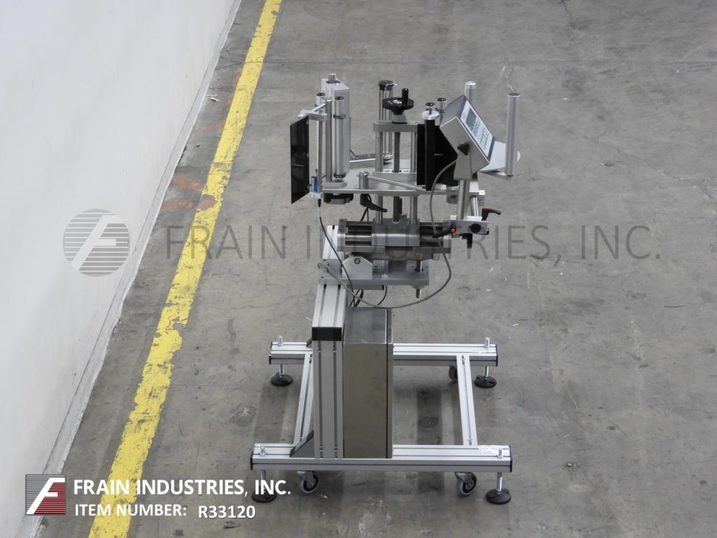 Tronics #S1000, pressure sensitive, modular design, roll up to conveyor, spot or wrap labeler, with tool-less - Image 3