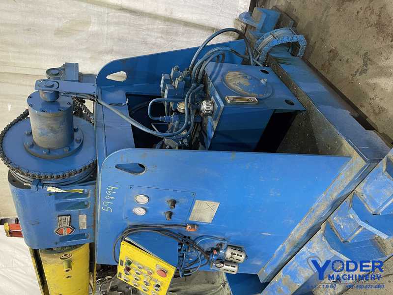 20000 lb. Gifford Hill coil reel w/coil car, 48" width, 72" outside dimensions, 17"-22" ID, hydraulic - Image 2