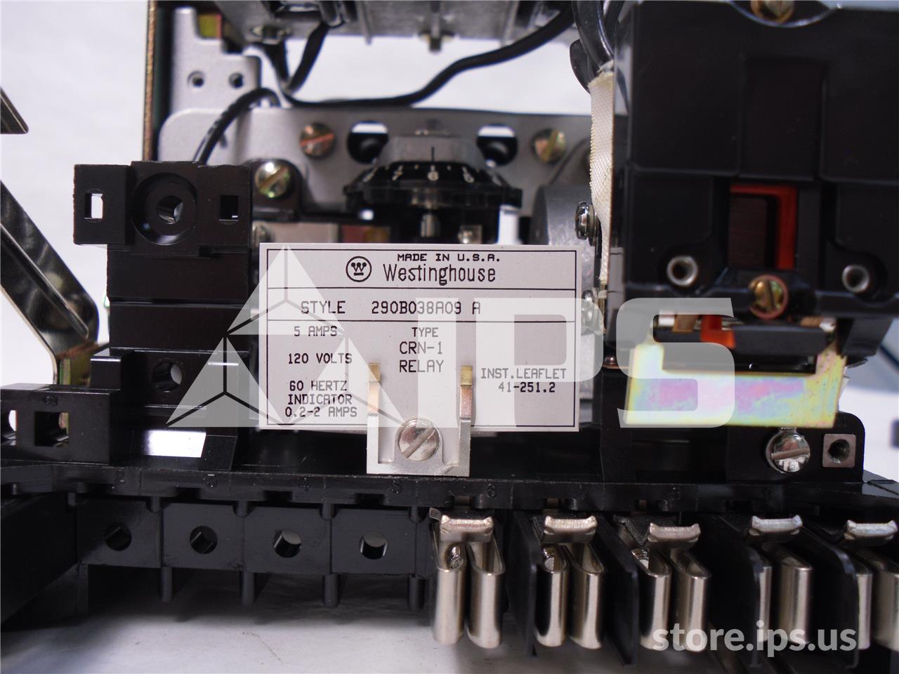 WH Crn-1 Reverse Power Relay Toc 0.2-2 , 120 Volts AC - Image 4