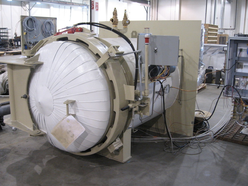 48" x 72" Sterilizer, 450 F @ 125 psig/fv, double door - Image 1