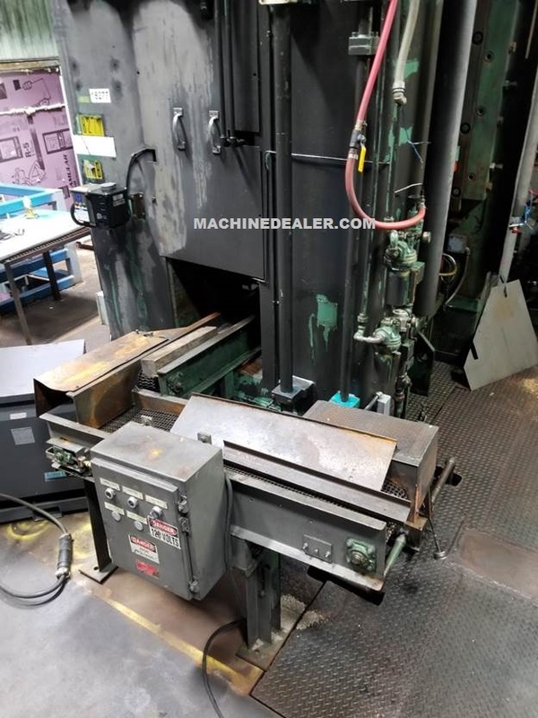 1000 Ton, Bliss #HS1000-H-48-48, Hydro-Dynamic forging cell w/induction heater & tooling, 24" stroke, 16" - Image 4