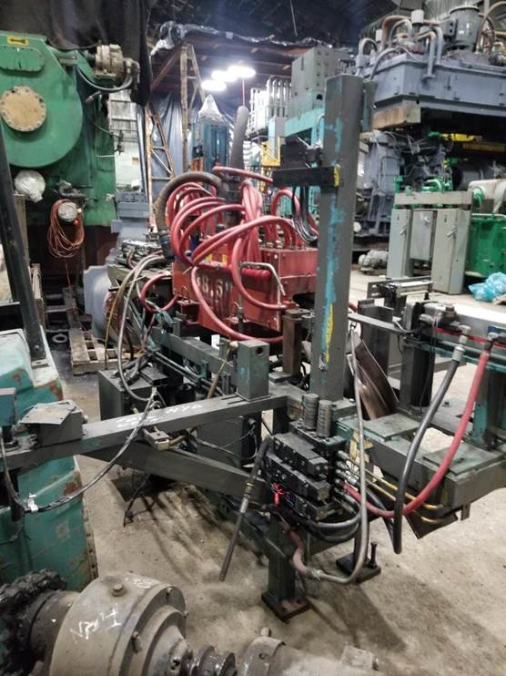1000 Ton, Bliss #HS1000-H-48-48, Hydro-Dynamic forging cell w/induction heater & tooling, 24" stroke, 16" - Image 9