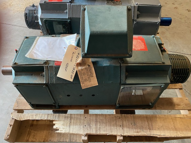40 HP 1150/1380 RPM Reliance, Frame MC2812ATZ, DP, tested good, 500 VA - Image 1