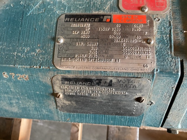 40 HP 1150/1380 RPM Reliance, Frame MC2812ATZ, DP, tested good, 500 VA - Image 2