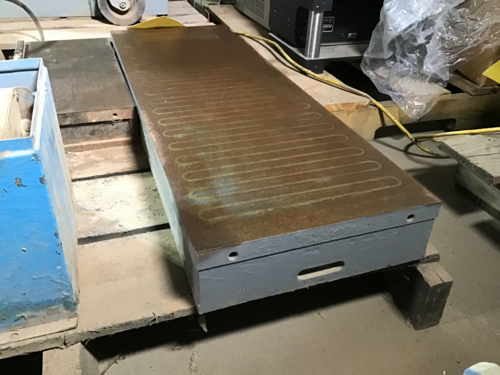 12" x 36" x 3-1/2" Electromagnetic Chuck with controller - Image 1