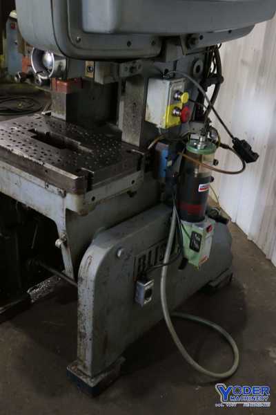 22 Ton, Bliss #C-22, OBI press, 1-1/2" stroke, 9-3/4" Shut Height, air clutch & brake, Ametek Control, #77350 - Image 9