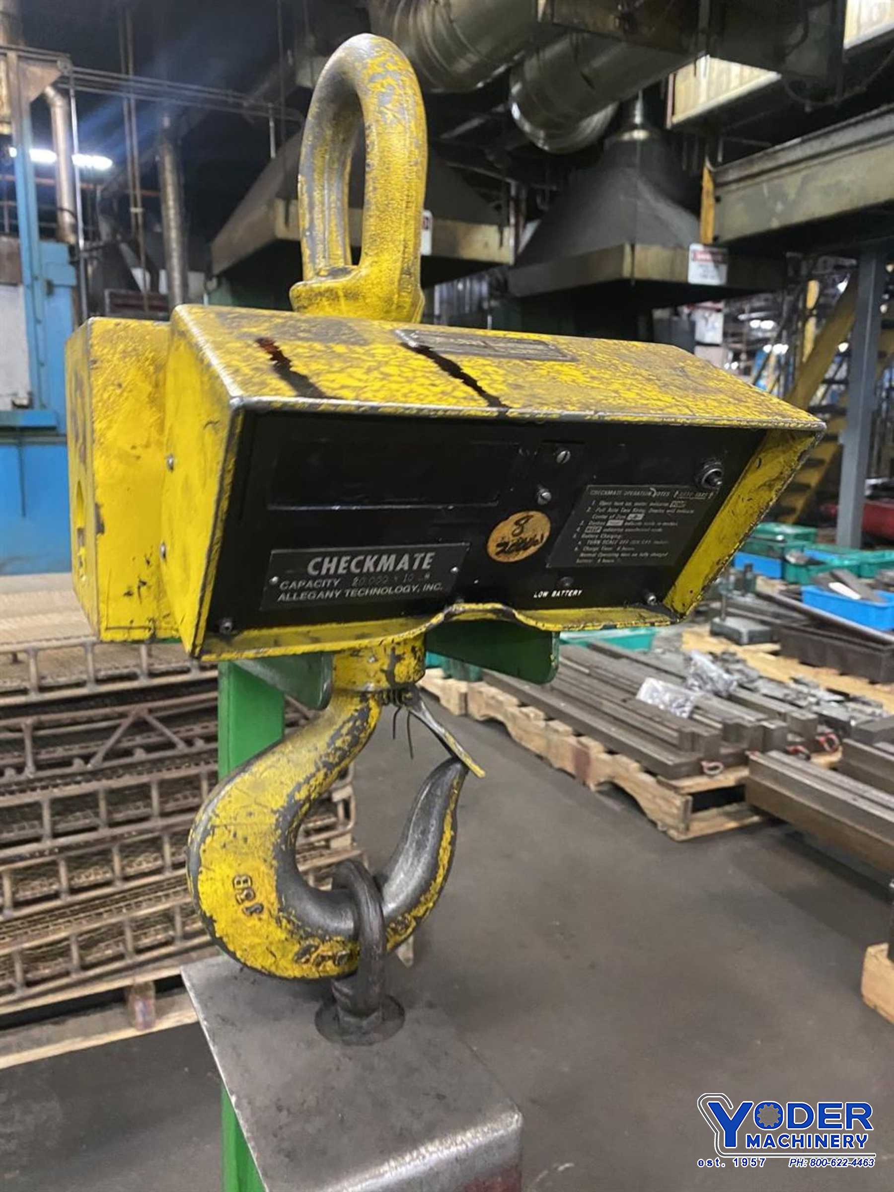 10 Ton, 20000 lb., Checkmate digital Checkmate scale, #73357 - Image 4