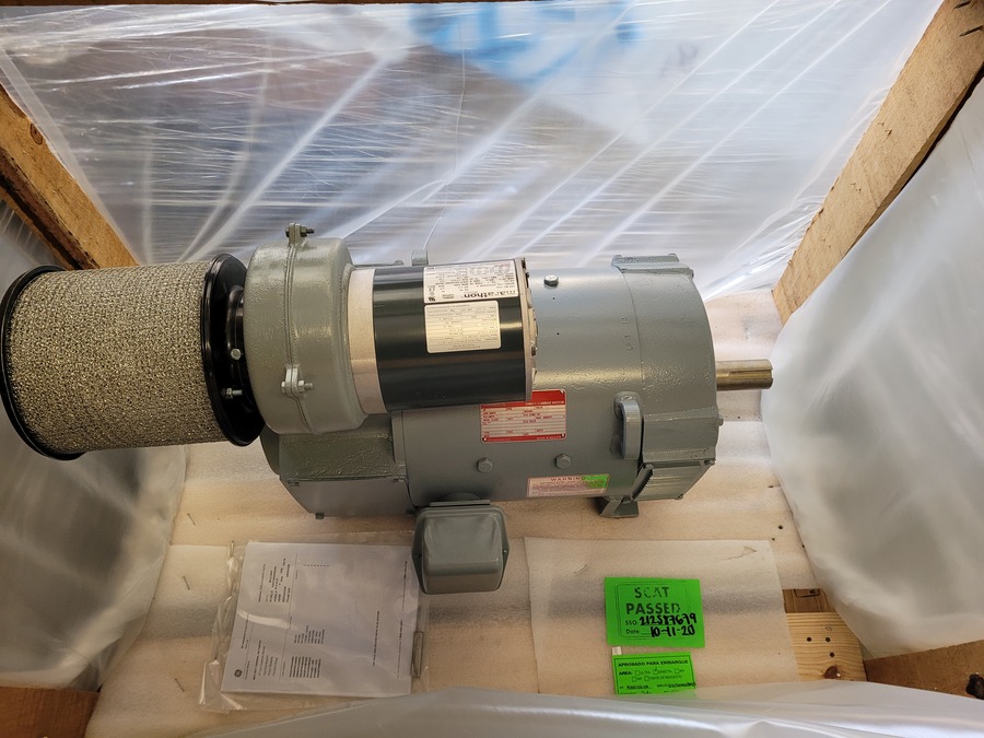 25 HP 1750/2300 RPM General Electric, Frame CD287AT, BB, DPFG-BV, new, 500VA, 150/300VF (2 available) - Image 2