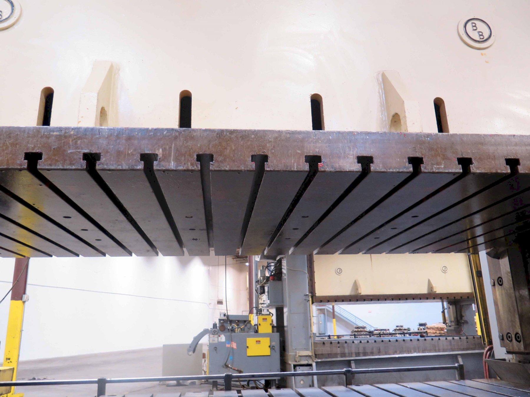 600 Ton, Brown & Boggs #SS2-600-120-60, 12" stroke, 22" Shut Height, 12" adj., air clutch & brake - Image 5