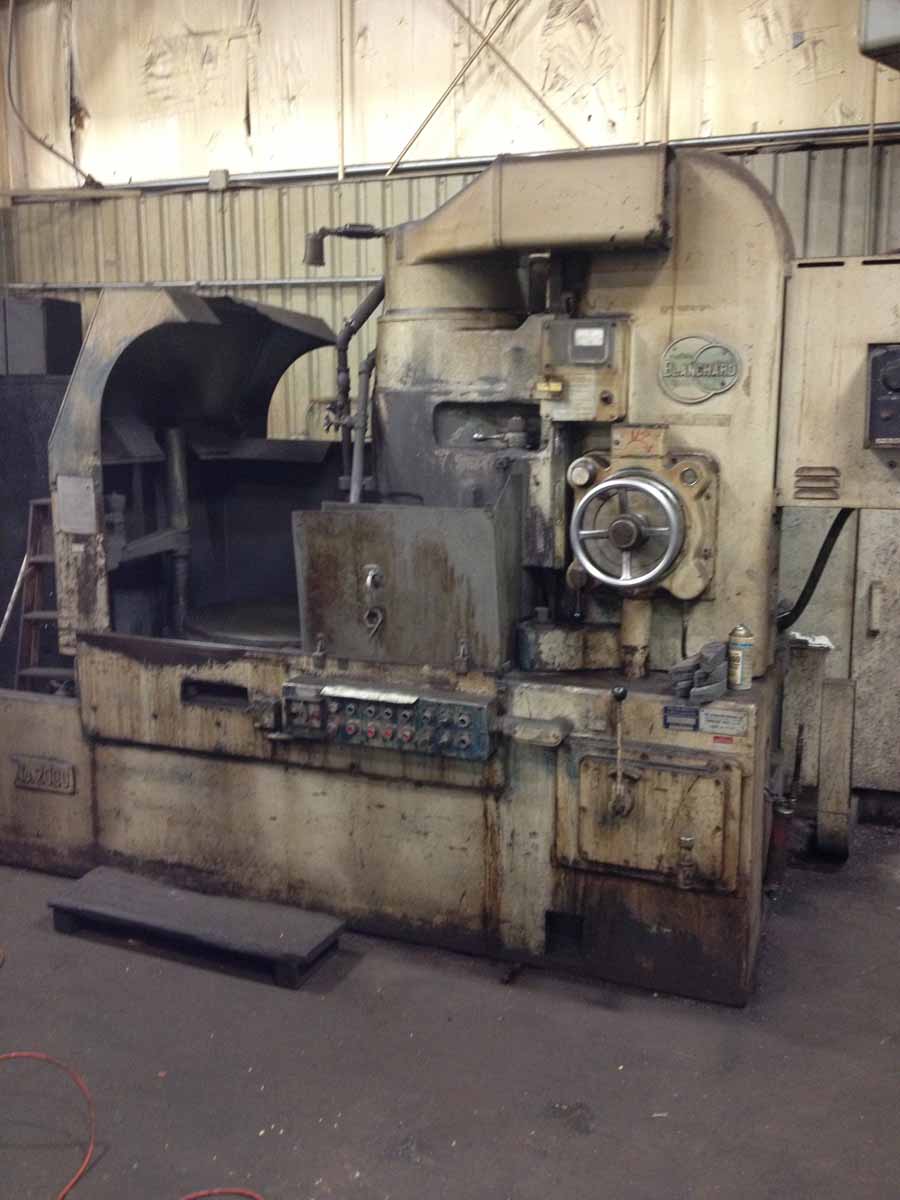 Blanchard #20CD-36, rotary surface grinder, 36" mag chuck, 1967, rebuilt, #16550 - Image 1