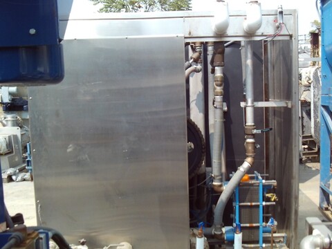 Cleveland #P-TC-320, Stainless Steel vertical tumble chiller, 320 gallon bagged kettle, enclosure - Image 6