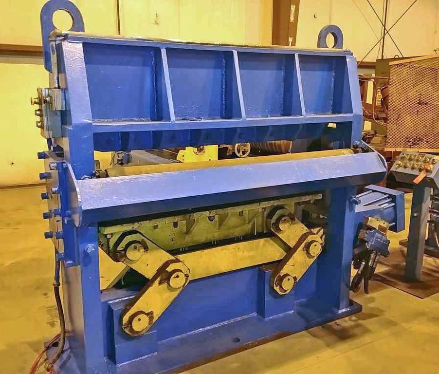 .25" x 54" Loopco, crop shear, 58" long blade, 10" bore hydraulic cylinder, 1974 - Image 3
