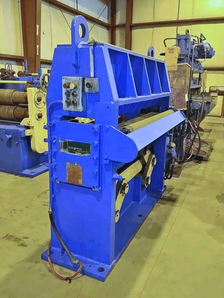 .25" x 54" Loopco, crop shear, 58" long blade, 10" bore hydraulic cylinder, 1974 - Image 4