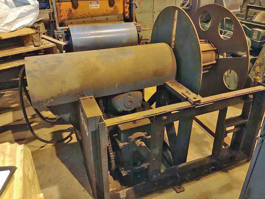 Scrap Winder, 1" x .075", hydraulic motor driven, oscillate wind, self contained hydraulics - Image 3