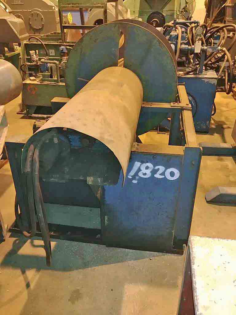 Scrap Winder, 1" x .075", hydraulic motor driven, oscillate wind, self contained hydraulics - Image 4