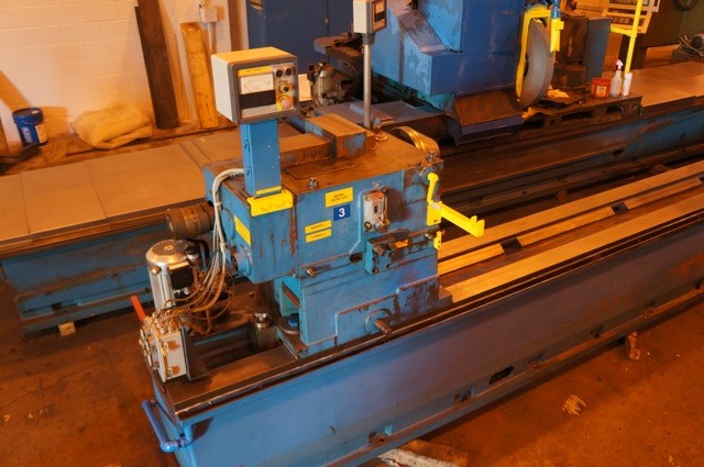 25" x 135" Herkules #WS450-8Lx3500, CNC cylindrical grinder, 30" x 3" x 8" wheel, 1997 - Image 5