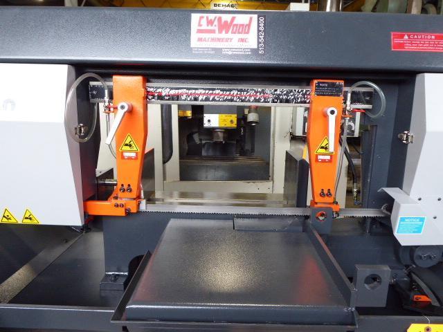 11" x 19" Cosen #SH-500M, horizontal band saw, miter, semi-auto, 163" x 1" x .035" blade 3 HP - Image 4