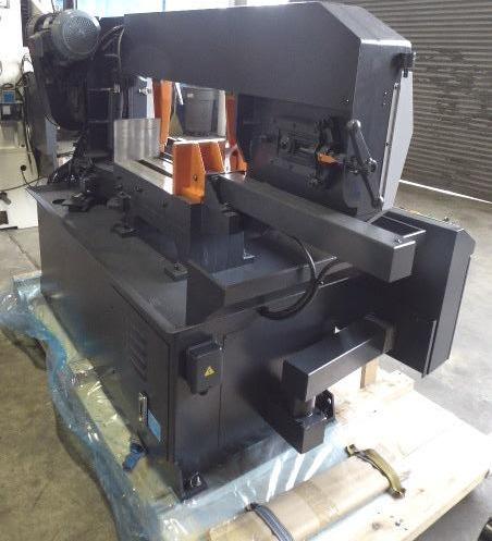 11" x 19" Cosen #SH-500M, horizontal band saw, miter, semi-auto, 163" x 1" x .035" blade 3 HP - Image 5