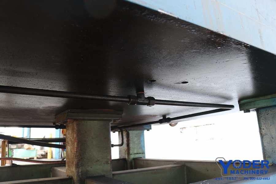 Drill table, 79 x 79 x 7 -1/2", drill holes, tapped holes, #65390 - Image 8