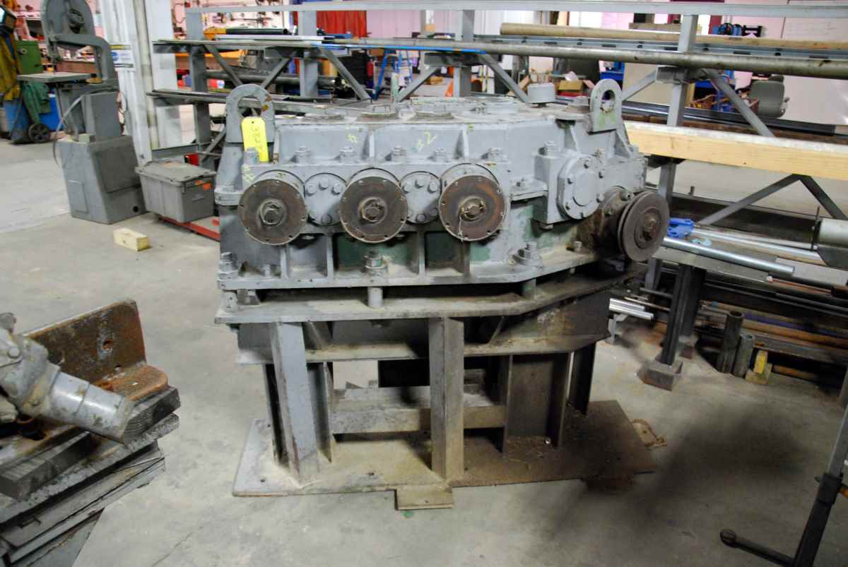5" Taylor Wilson tube straightener, 0-80 FPM, 3"-5" OD, 12" length, #3828 - Image 2