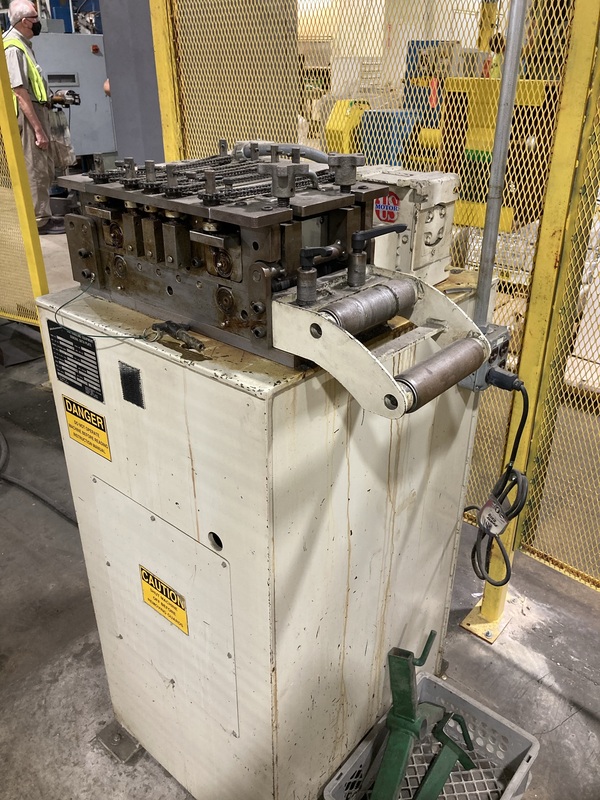6" x .078" CWP #6EFT, 7-roll straightener, entry/exit pinch, 75 FPM, #11065 - Image 1