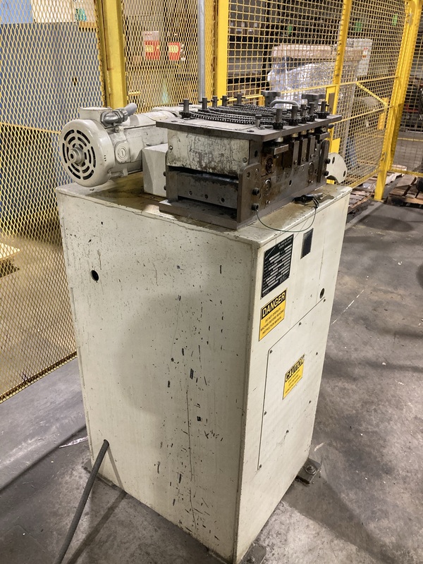 6" x .078" CWP #6EFT, 7-roll straightener, entry/exit pinch, 75 FPM, #11065 - Image 3