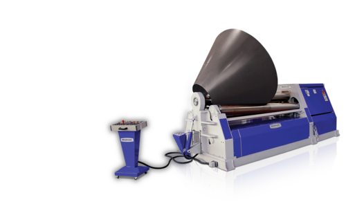 120" x 5/16" Bendmak #CY4R-HHS-190-20/08, 4-roll plate roll, cone bending device, 10 HP - Image 1