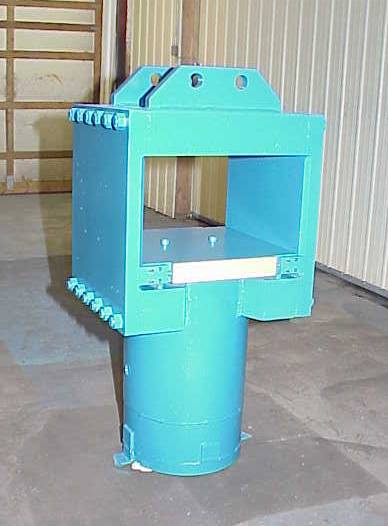 230 Ton, Up-acting slab side press, 12" stroke, 14" daylight, 14" ram, 24" x2 4", #465 - Image 1