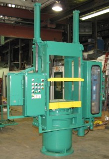 393 Ton, Up-acting slab-side press, 22" stroke, 20" ram, 37" daylight, 27.75" x24", #1816 - Image 1
