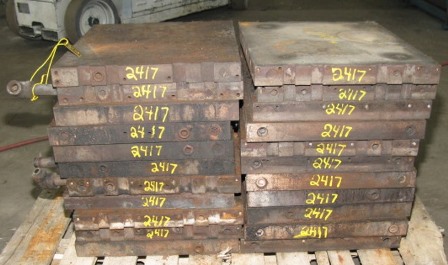 20" X 17" Oil/steam Platens (qty 22) - Image 1