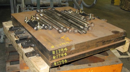 26" X 32" X 1.5" Steam/oil Platen (qty 3) - Image 1