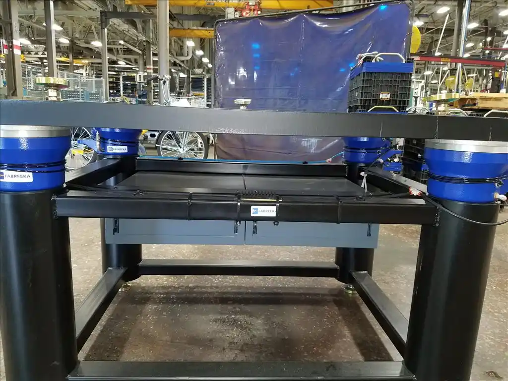 Fabreeka Pneumatic Isolation Sys w/PAL 21 Isolators, 55" x38"tbl,new-never used,S41341 - Image 4